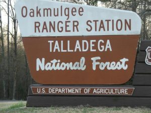 Land for the Talladega National Forest in Alabama